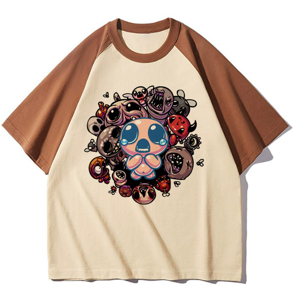 Women Fashion 80S - The Binding of Isaac üst tişörtler