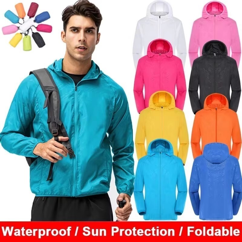 Women'S Fashion Rain Jacket - Erkekler Kadınlar Su Geçirmez Ceket Rüzgarlık