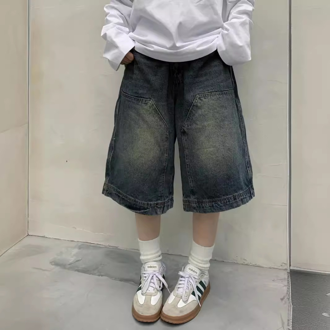 Women'S Fashion Trousers - Kadınlar Y2K Vintage Bol Paça Kot