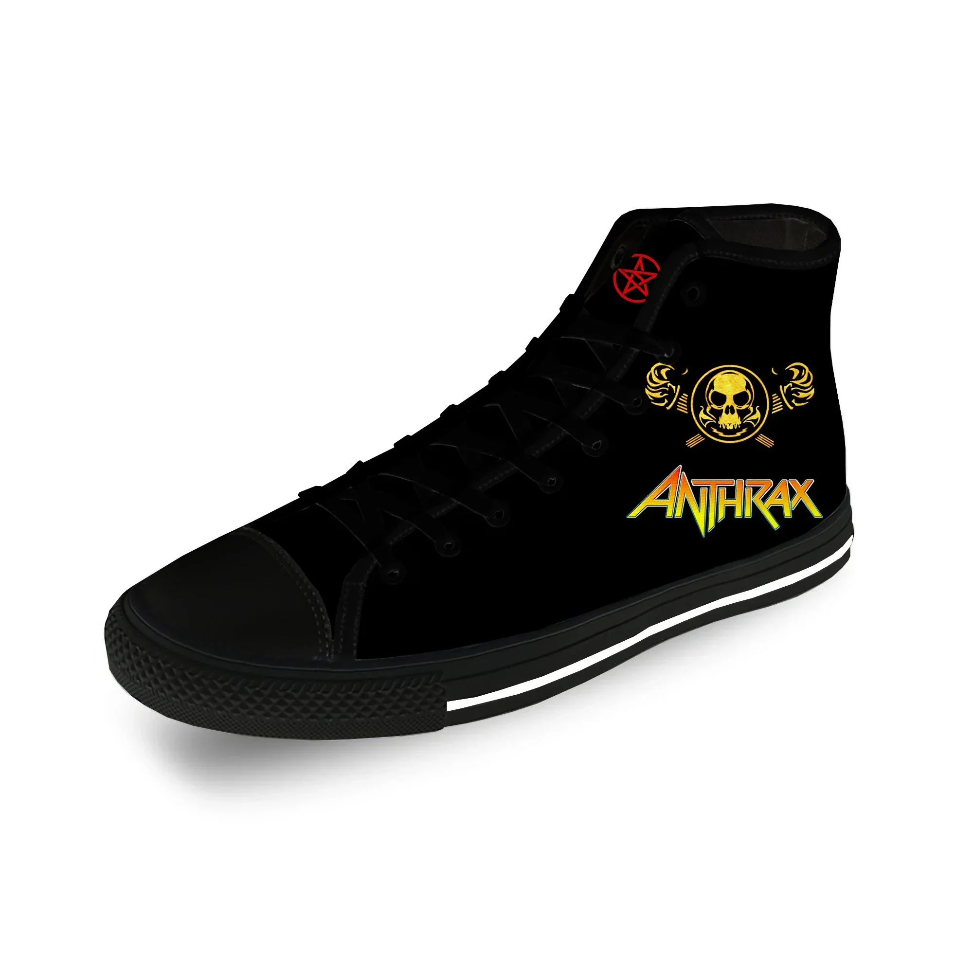 Women'S Fashion Business Casual - Anthrax Rock Grubu Sıcak Serin Rahat