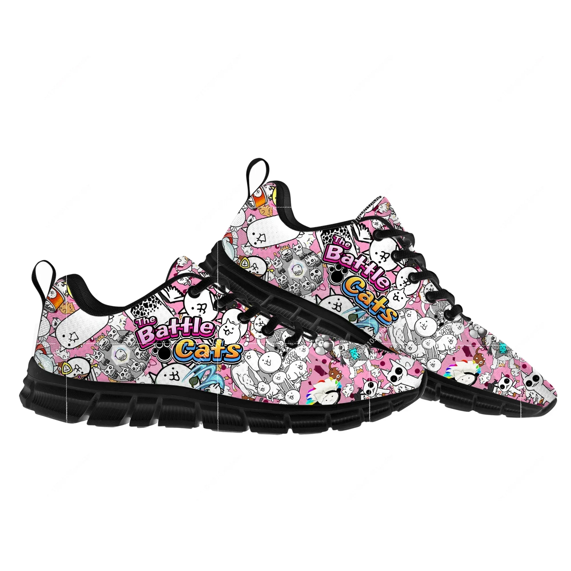 Women'S Fashion Business Casual - The Battle Cats Özel Kanvas Ayakkabılar