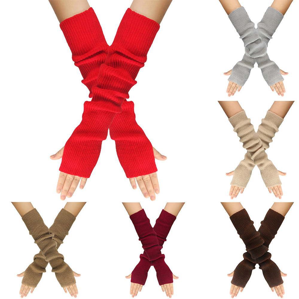 Women'S Fashion Gloves - Sonbahar ve Kış Örgü Eldivenleri Kadınlar