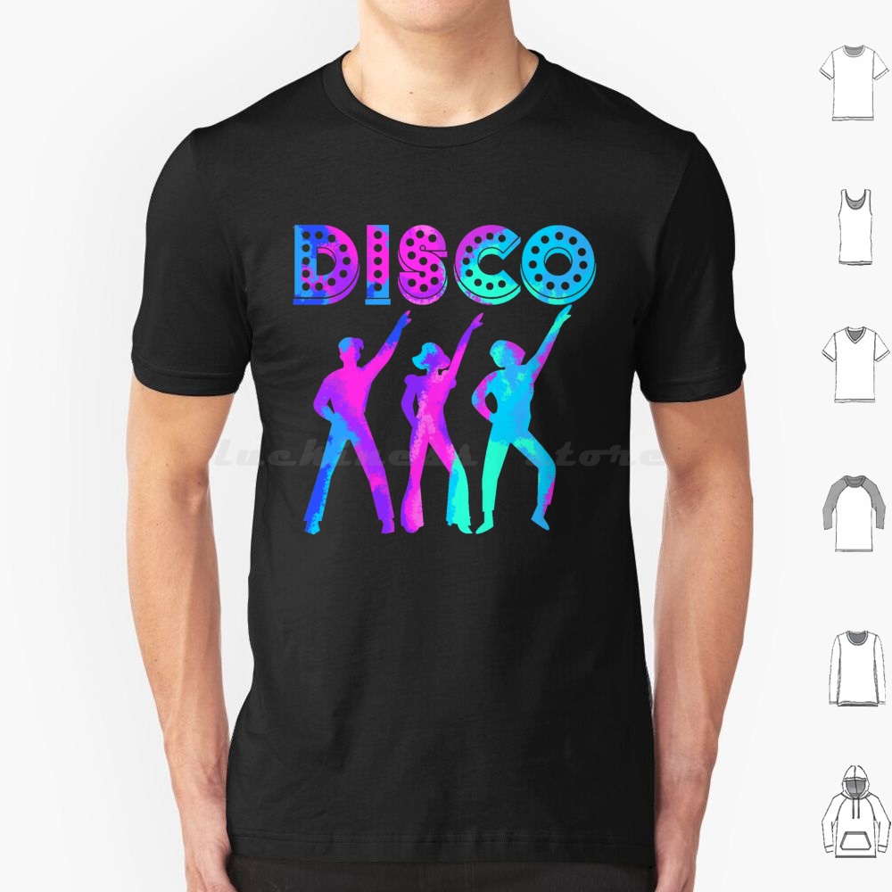 Women'S Fashion In The 60S - Disco 70'ler Neon Dans Partisi Tişörtü