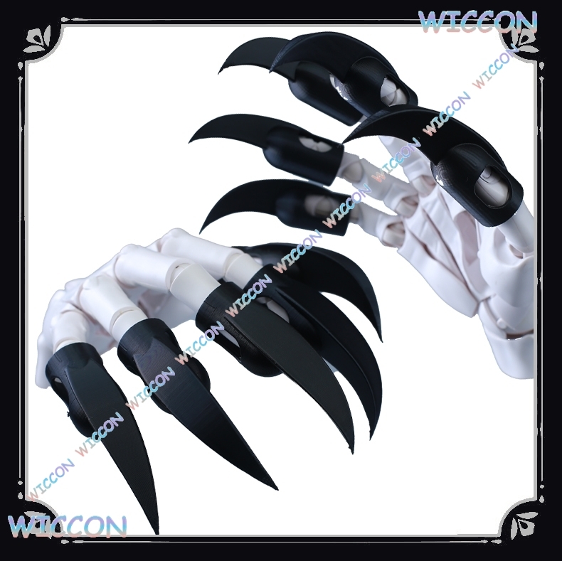 Hayvan Kostüm Tırnaklar Siyah  - Women'S Fashion Gloves incelemesi ve fiyatı