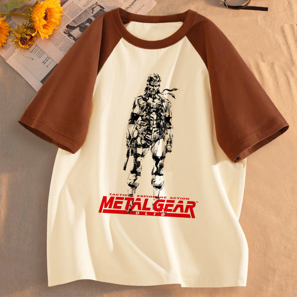 Metal Gear Solid üst tişörtler - Women Fashion 80S incelemesi ve fiyatı