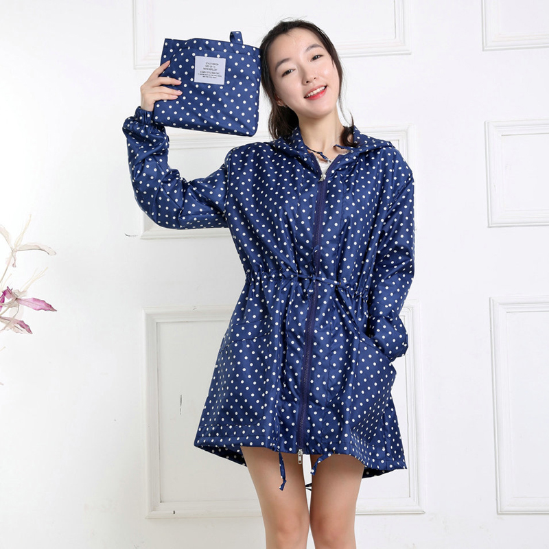 Moda nokta baskı kadın yağmurl - Women'S Fashion Rain Jacket incelemesi ve fiyatı