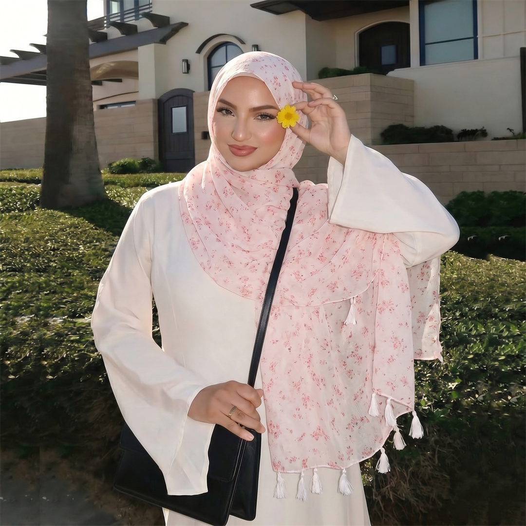 Moda Kadınlar Püsküllü Hijab Y - Women'S Fashion Trends incelemesi ve fiyatı