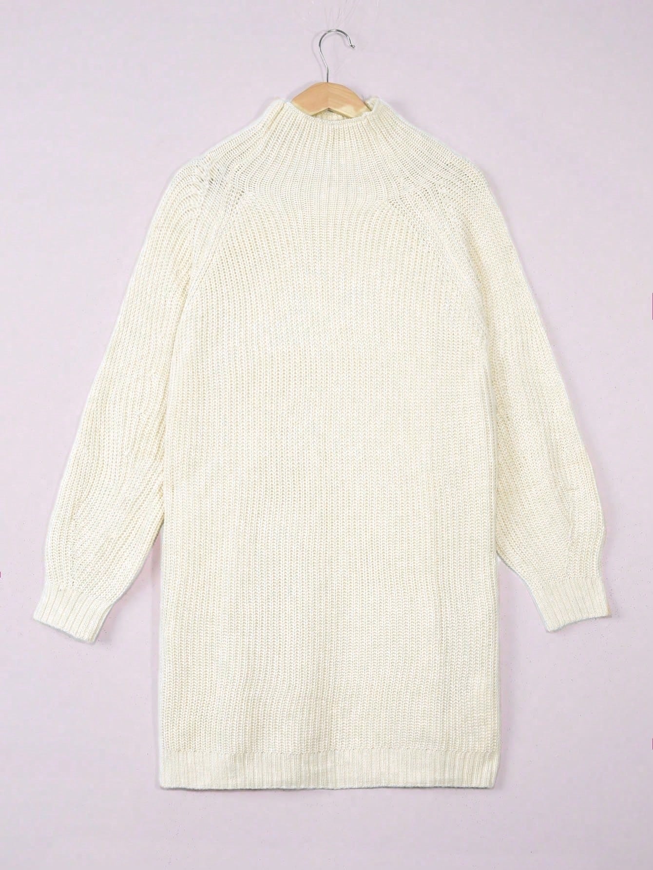 Artı Boyutu Örme Elbise Kadınl - Ribbed Knit Sweater incelemesi ve fiyatı