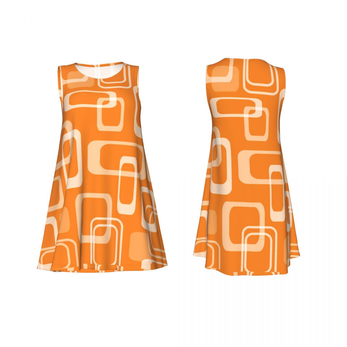 Turuncu Retro Mod Elbise 60'la - Women'S Fashion In The 60S incelemesi ve fiyatı