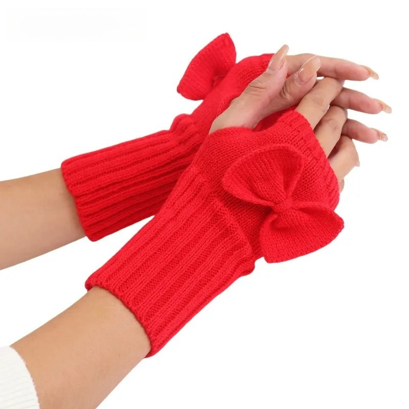 Örgü Fiyonklu Parmaksız Eldive - Women'S Fashion Gloves incelemesi ve fiyatı