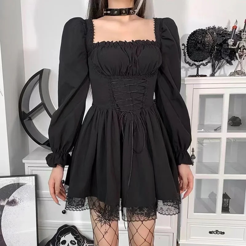 2026 Uzun Kollu Lolita Siyah E - High Waist Leggings incelemesi ve fiyatı