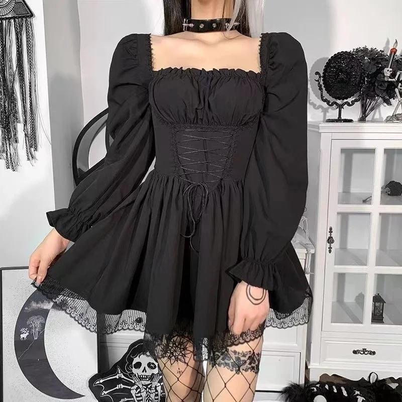 2026 Uzun Kollu Lolita Siyah E - High Waist Leggings incelemesi ve fiyatı