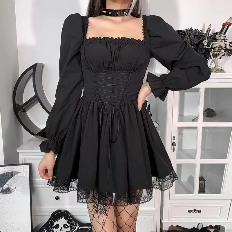 2026 Uzun Kollu Lolita Siyah E - High Waist Leggings incelemesi ve fiyatı