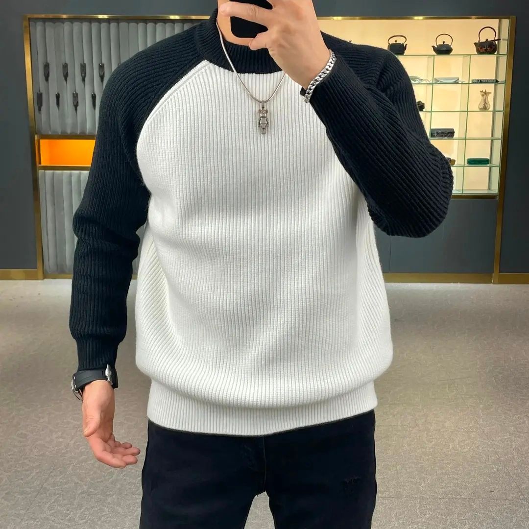 Sonbahar ve kış modası sıcak r - Ribbed Knit Sweater incelemesi ve fiyatı