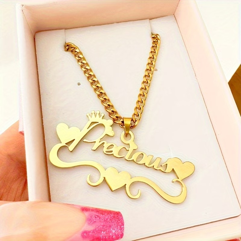 Özel İsimli Kolye Altın Kaplam - Women Fashion Name Ideas incelemesi ve fiyatı