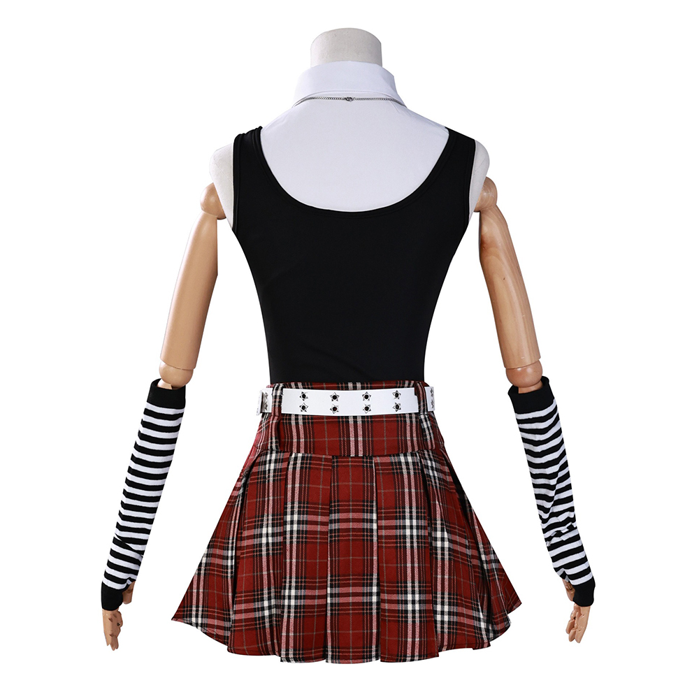 Anime Death Note MisaMisa JK E - Knitted Vest Women incelemesi ve fiyatı