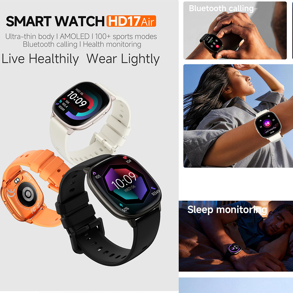 Akıllı Saat HD17 Air AMOLED Fi - Women Fashion Week 2026 incelemesi ve fiyatı