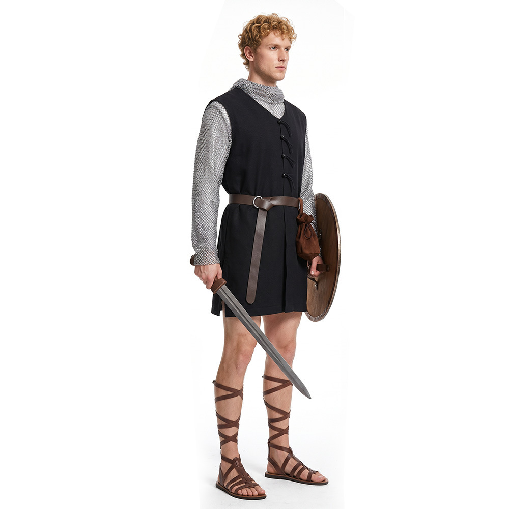 Orta Çağ Şövalye Cosplay Kostü - Knitted Vest Women incelemesi ve fiyatı