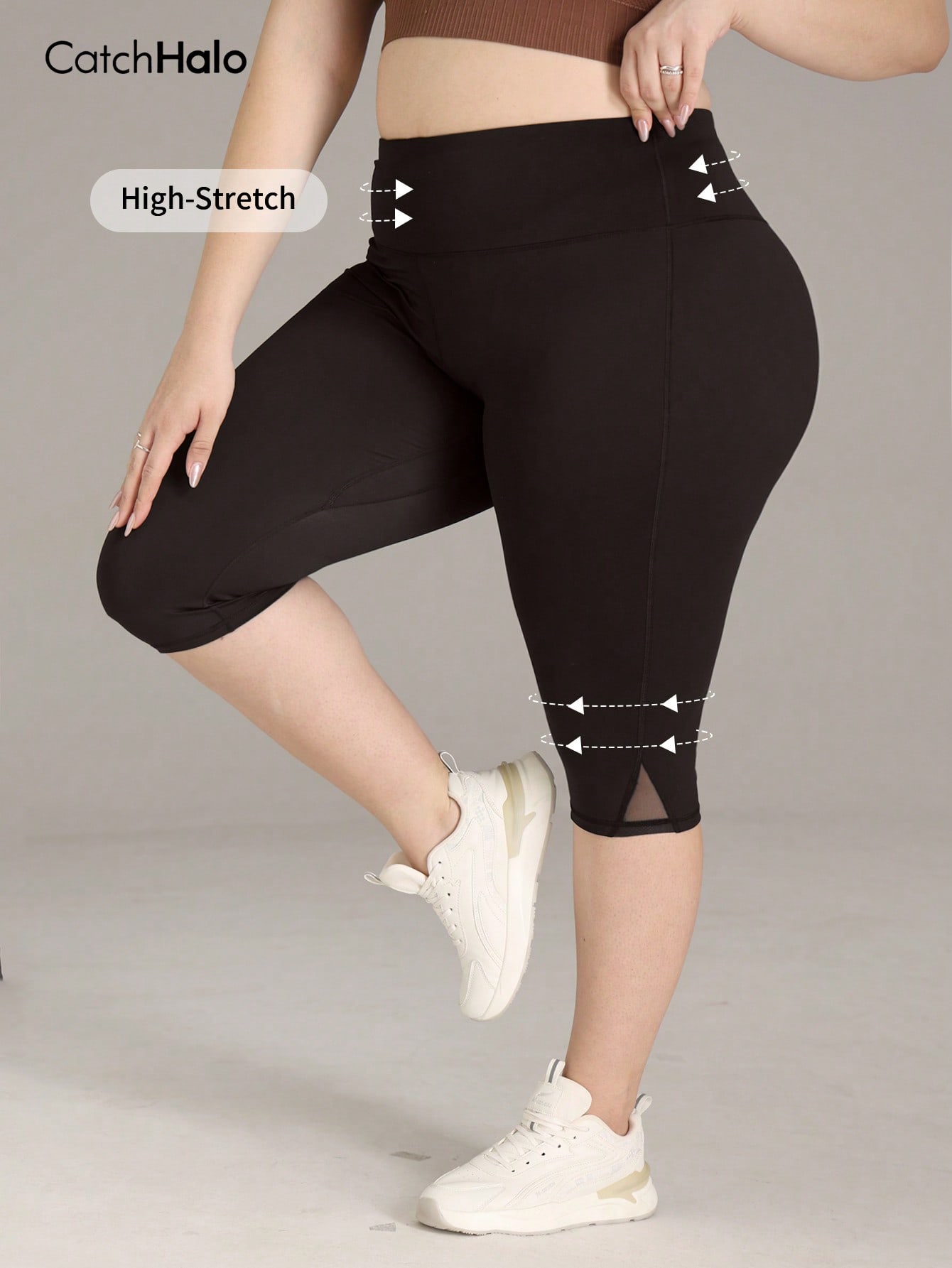Artı Boyutu Spor Tayt Kadın Ör - High Waist Leggings incelemesi ve fiyatı