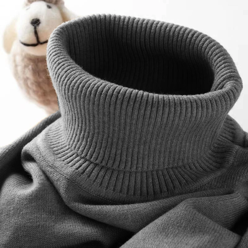Erkek balıkçı yaka kazak Slim  - Ribbed Knit Sweater incelemesi ve fiyatı