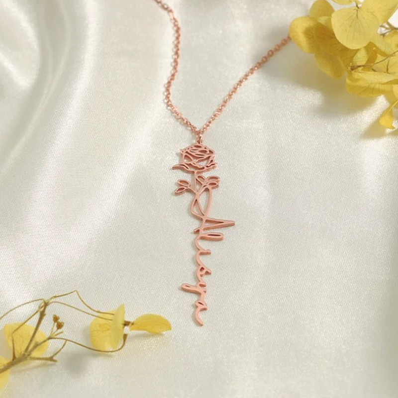 Adı mektubu kolye o-ring Chian - Women Fashion Name Ideas incelemesi ve fiyatı