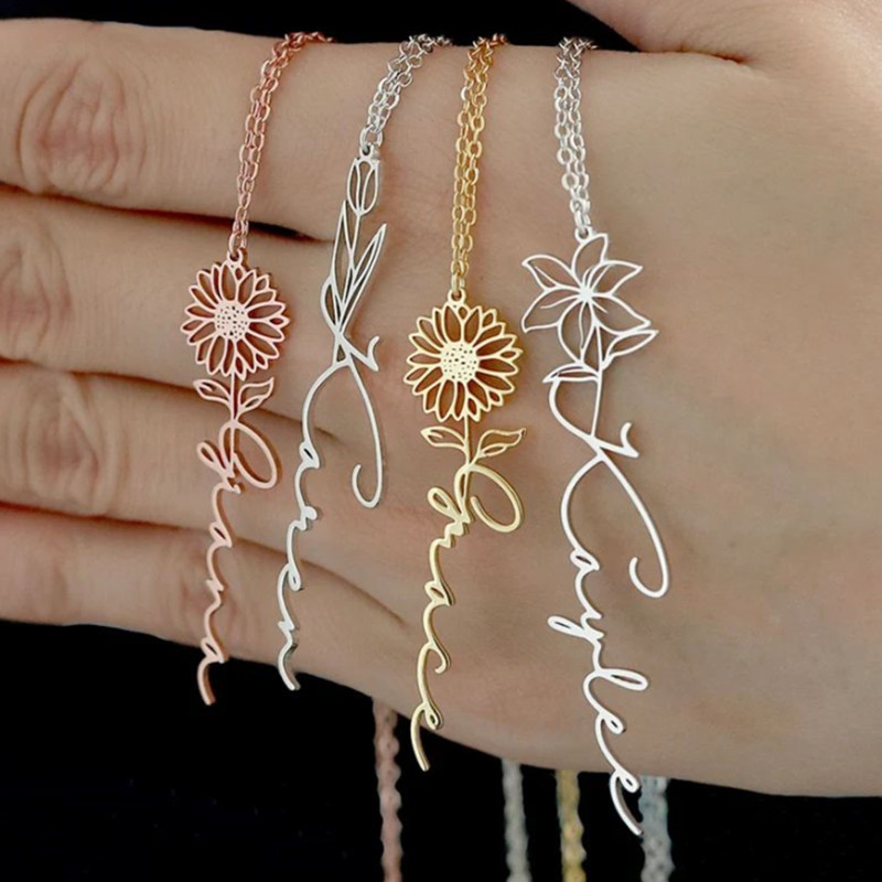 Adı mektubu kolye o-ring Chian - Women Fashion Name Ideas incelemesi ve fiyatı