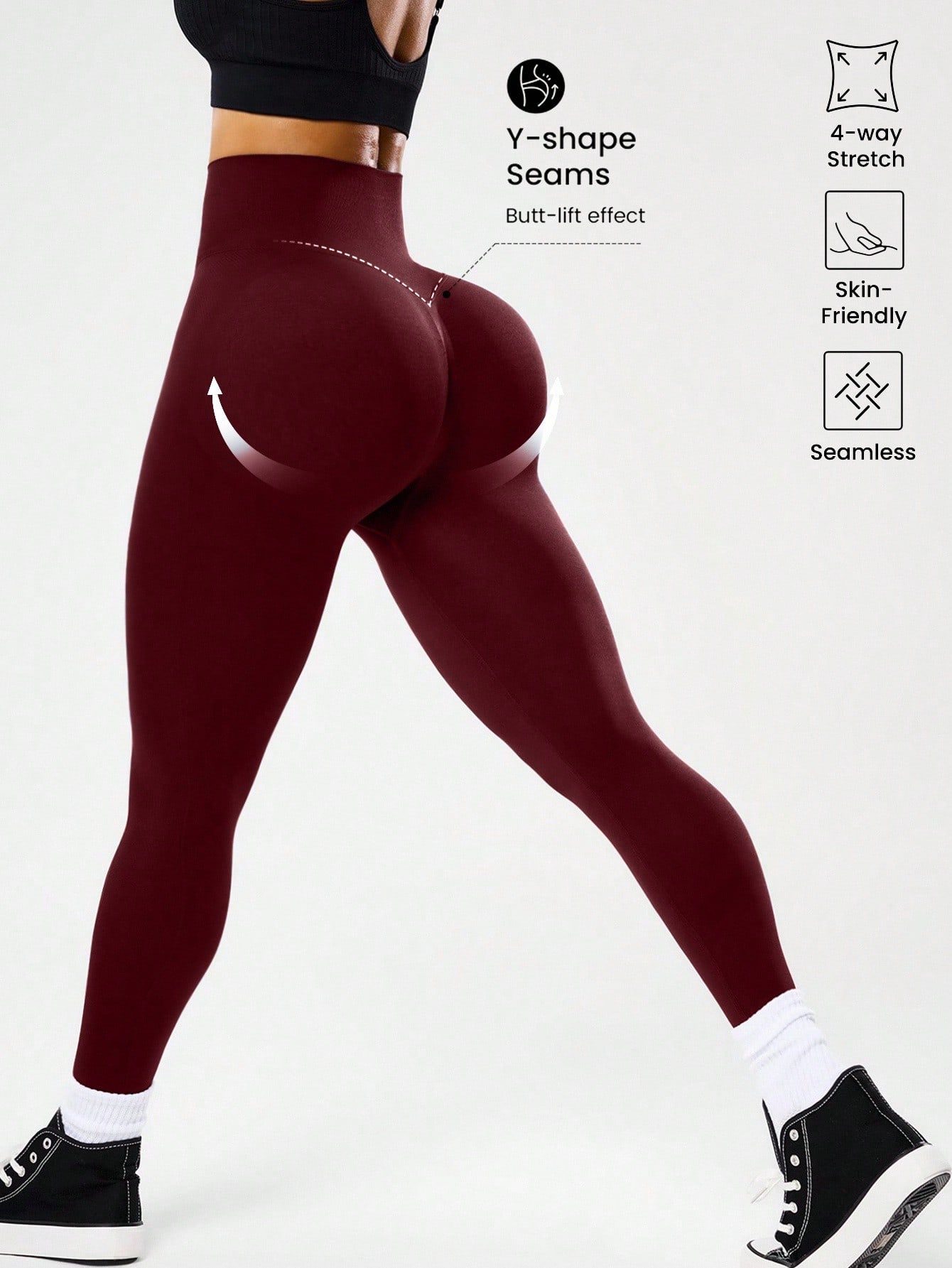 Kadınlar için yüksek belli dik - High Waist Leggings incelemesi ve fiyatı
